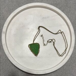 Green Pendant Necklace